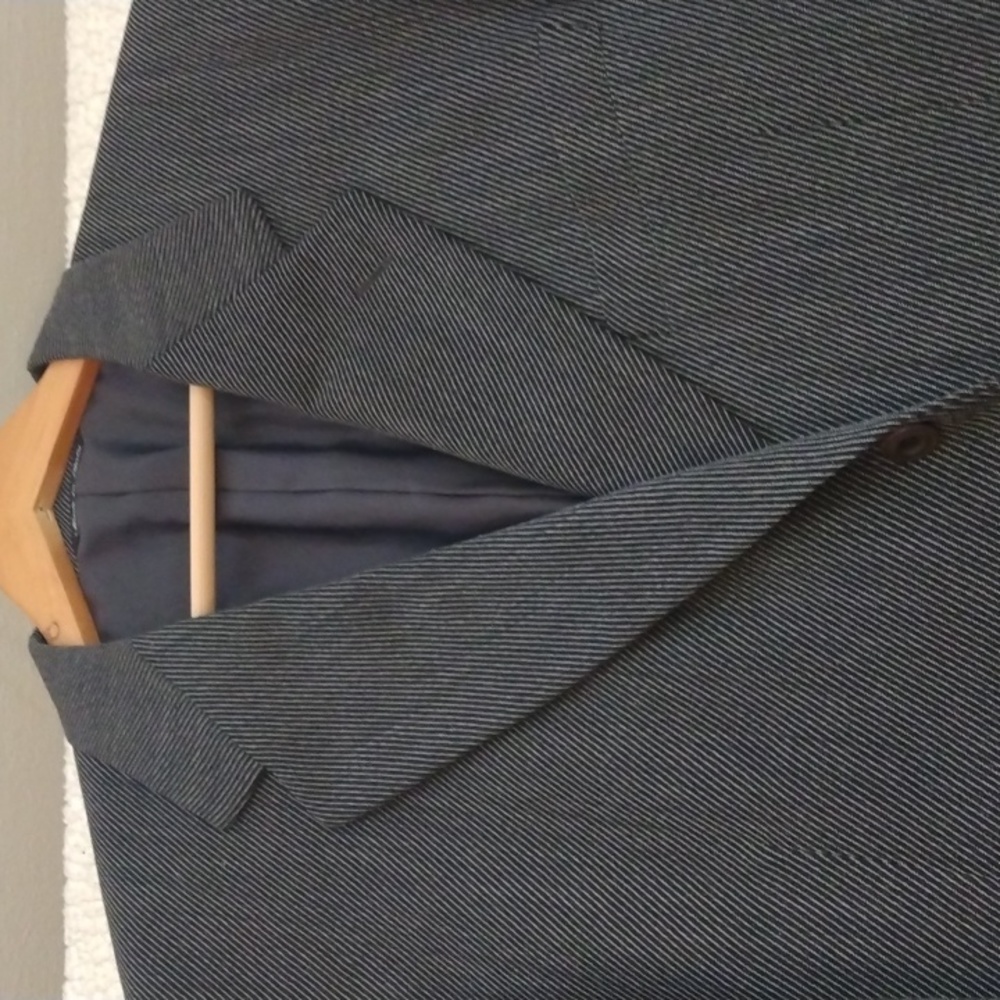 Canali Proposta Gray Wool Twill Sport Jacket EU 54 - US 44R